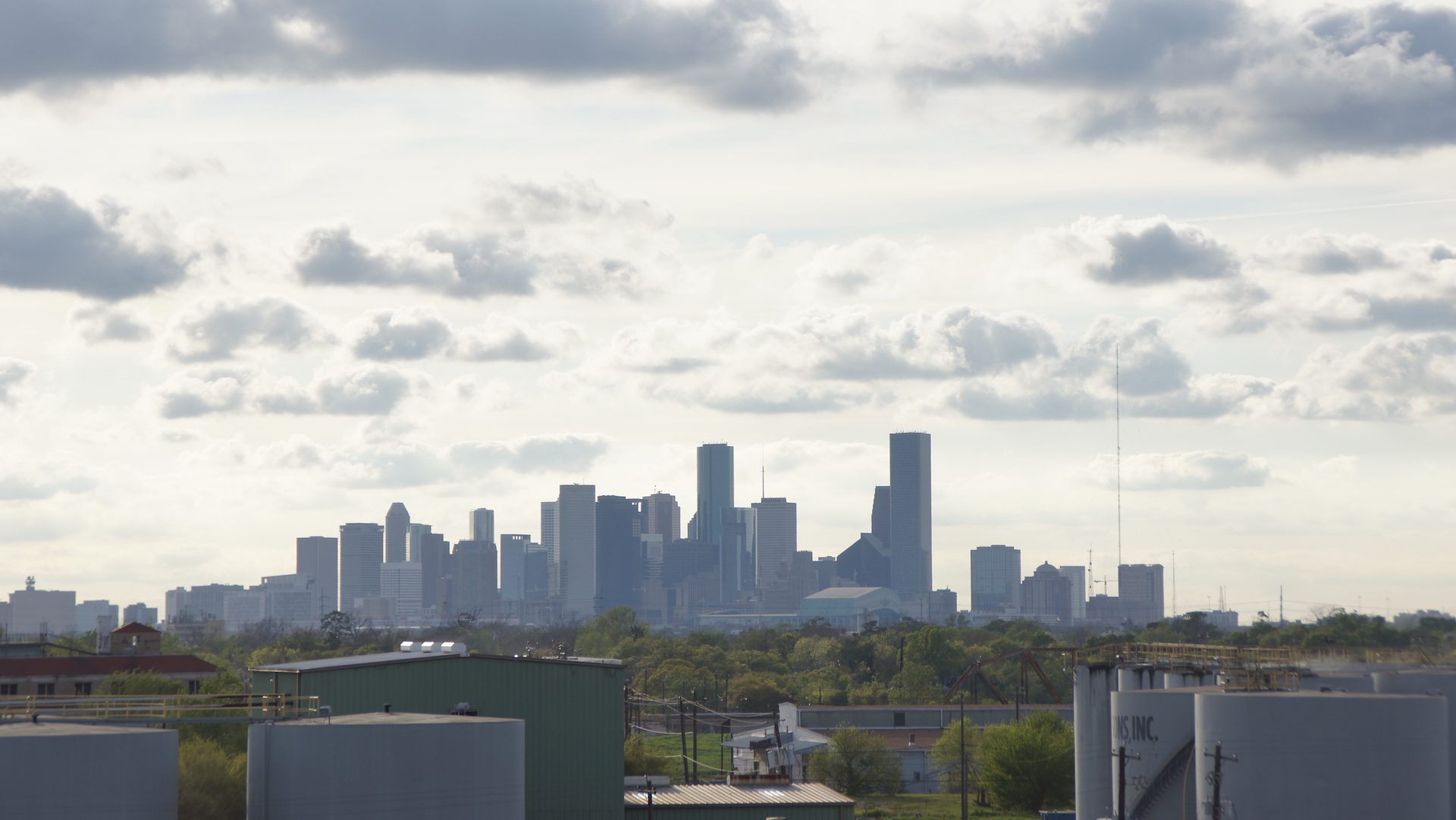 skyline van Houston